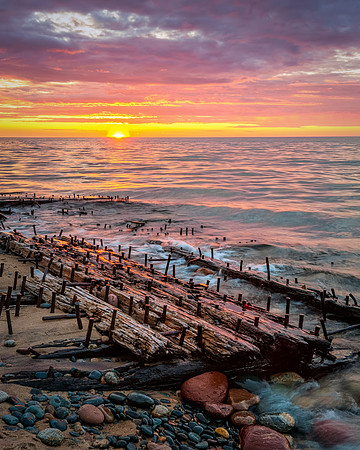 Lake Superior-Gale Staples Shipwreck