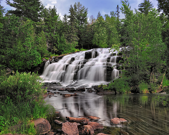 Bond Falls Paulding Michigan