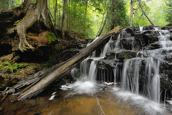 Mosquito Falls Pictured Rocks National Lakeshore