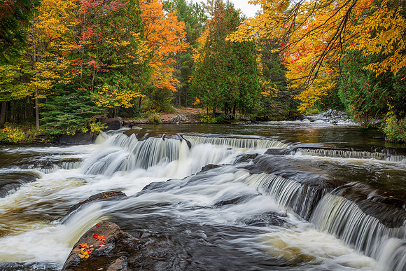 Upper Bond Falls Autumn splendor