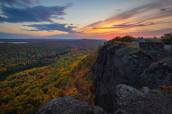 Soft light at sunset, Brockway Mountain Keweenaw Peninsula