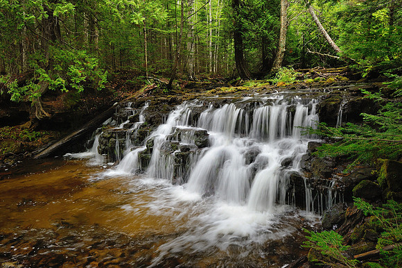 Mosquito Falls Pictured Rocks National Lakeshore