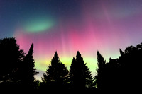 Northern Lights rural Montcalm County