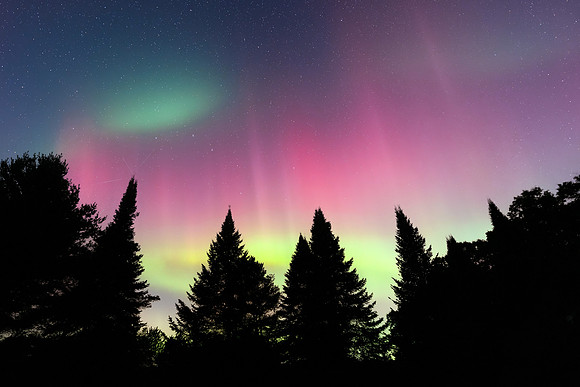 Northern Lights rural Montcalm County