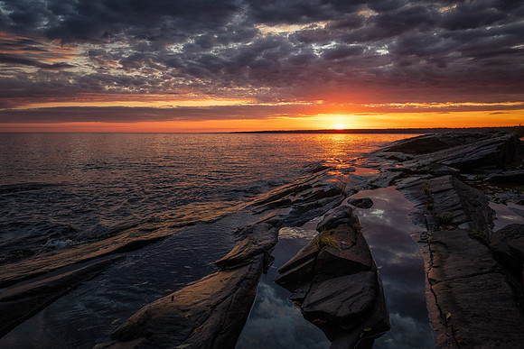 Union Bay Sunrise-Porcupine Mountains