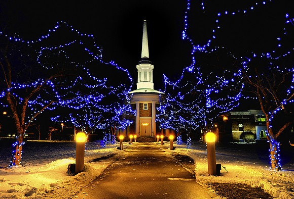 Alma Michigan College Chapel, Christmas 2010