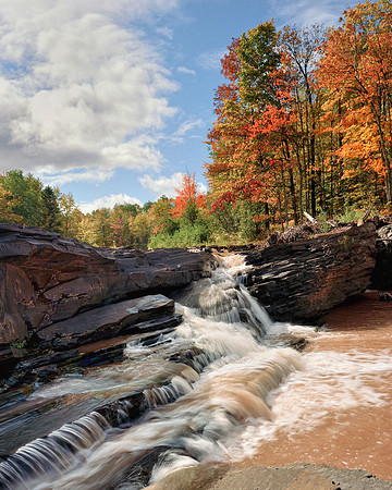 Greenwood Falls Siver City, Michigan