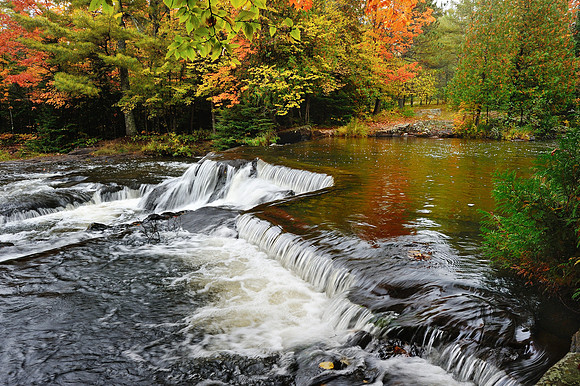 Upper Bond Falls in Autumn