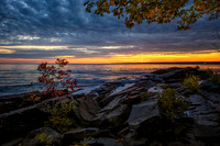Daybreak over Union Bay, Lake Superior