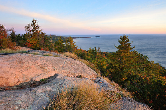 Sugarloaf Mountain Sunrise, Marquette Michigan