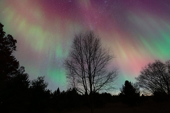 Countryside Northern Lights,