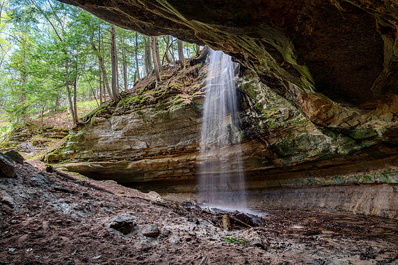 Springtime at Tannery Falls