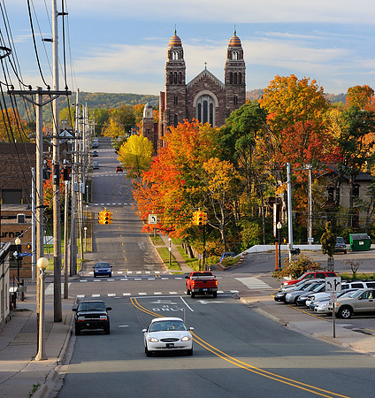 Autumn in Downtown Marquette, Michigan