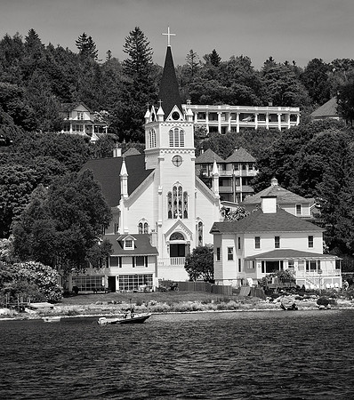 St. Anne's Catholic Church, Mackinac Island, Michigan