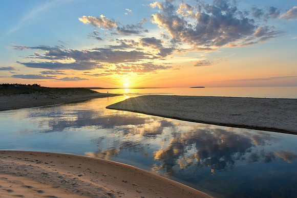 AuTrain Beach Sunset, Lake Superior