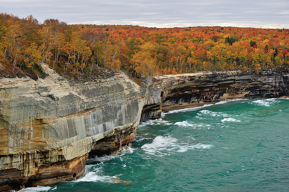 "Autumn Blaze" Pictured Rocks National Lakseshore