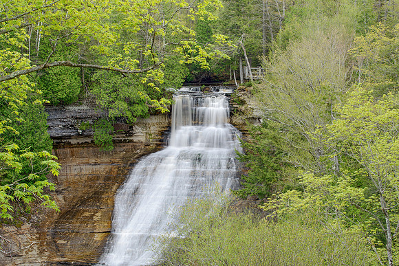 Springtime at Laughing Whitefish Falls