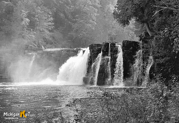 Manabezho Falls Porcupin Mountains State Park