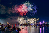 Bay City Fireworks- Red White & Blue Horizontal