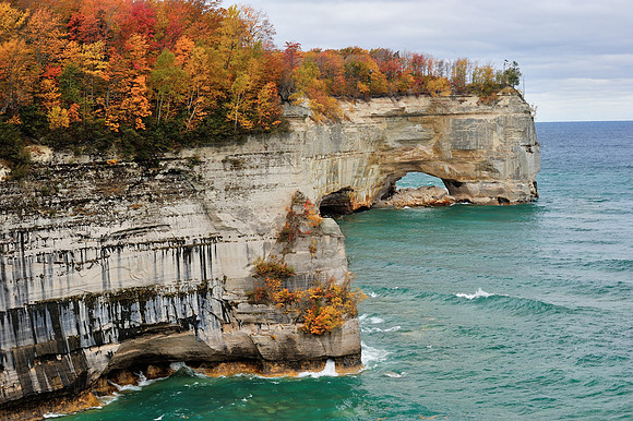 Grand Portal Point - Autumn at Pictured Rocks National Lakeshore