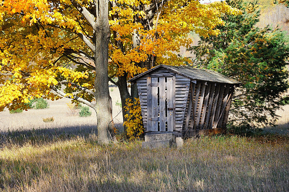 "The Old Corn-Crib"  Historic (Martin Basch Farm) Port Oneida, Sleeping Bear Dunes National Lakeshore