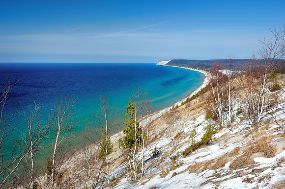 "Michigan's Carribean"  Empire Bluffs - Sleeping Bear Dunes National Lakeshore
