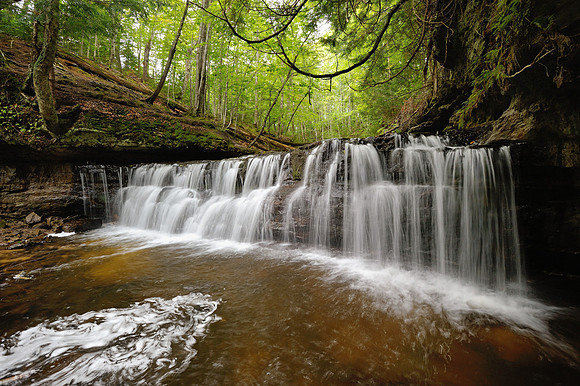 (Lower) Mosquito Falls, Pictured Rocks National Lakeshore