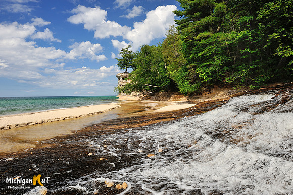 Chapel Rock,Pictured Rocks Lakeshore