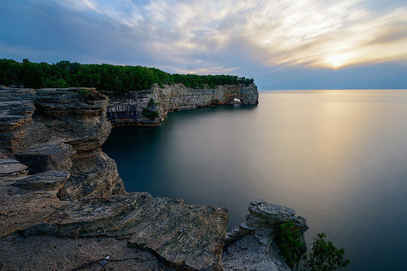 Long exposure at Grand Portal Point