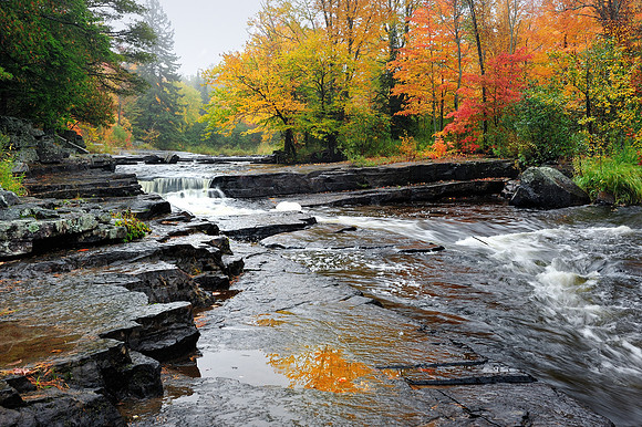 Upper Canyon Falls ~ Alberta , Michigan