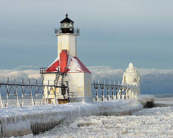 St. Joseph Lighthouse Winter