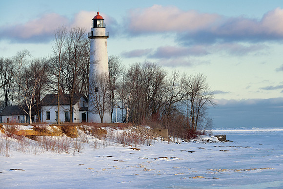 "Another Dawn" Point Aux Barques Lighthouse