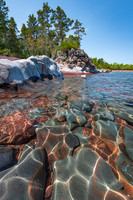 " Diamonds of Light"   Lake Superior, Copper Harbor, Michigan