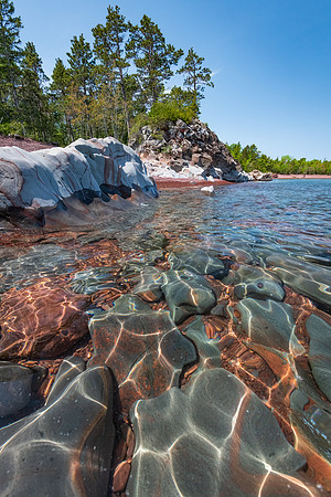 " Diamonds of Light"   Lake Superior, Copper Harbor, Michigan