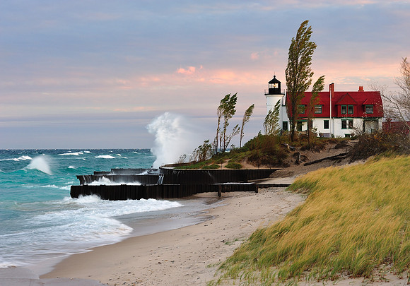 "Winds of Change" Point Betsie Lighthouse - Crystallia , Michigan
