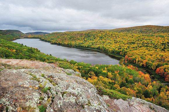 Lake of the Clouds Porcupine Mountains State Park