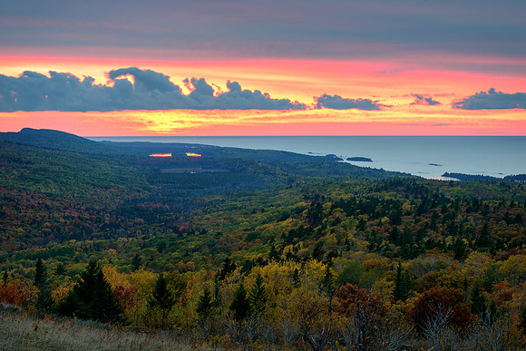 Brockway Mountain Afterglow