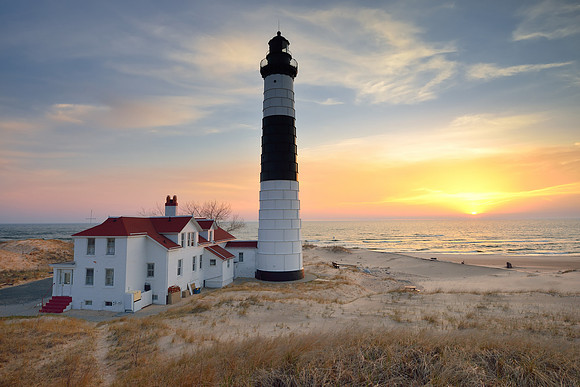 Big Sable Point Lighthouse Sunset