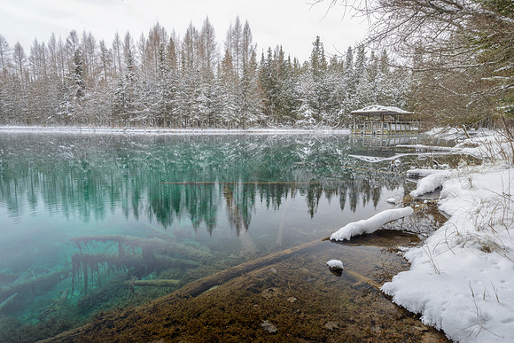 Winter at Kitch-iti-Kipi  ( Big Spring Gallery )