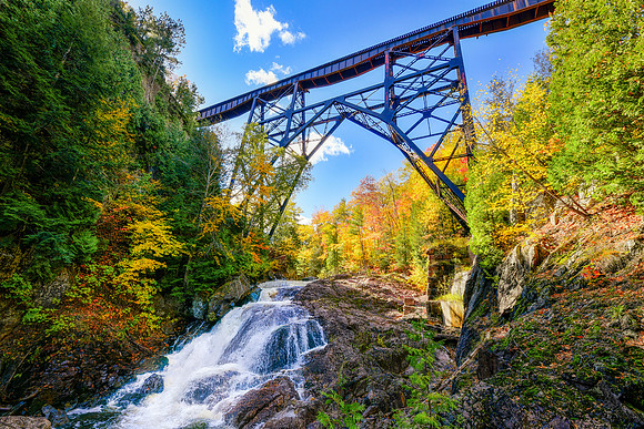 Trestle Falls, Marquette County's little known waterfall