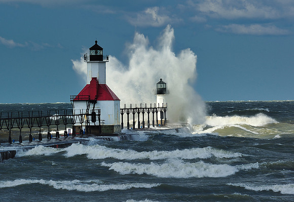 "Natures Spotlight" St. Joseph Lighthouse - St. Joseph, Michigan