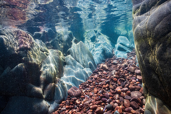 "Volcanic Blue"  Lake Superior, Copper Harbor, Mic high