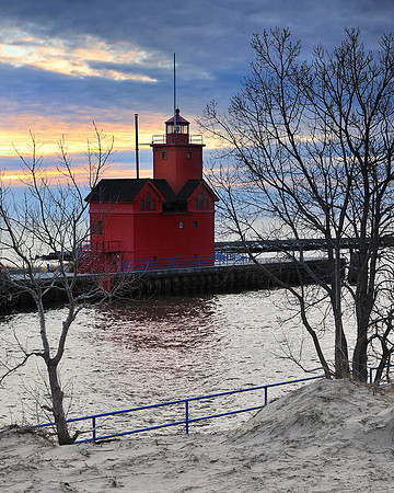 "Big Red"   Holland Harbor Lighthouse