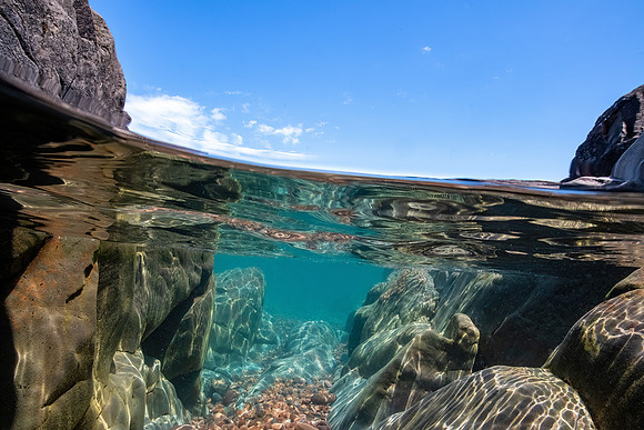 Underwater,  Lake Superior, Copper Harbor, Michigan