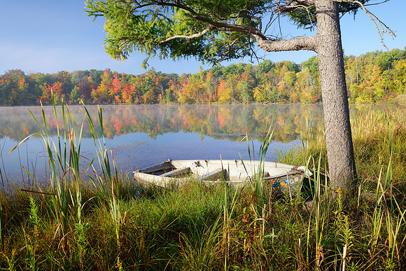 Autumn at Marl Lake Montcalm County Michigan