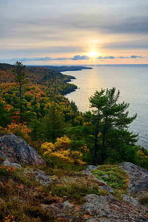 Bare Bluff - 600ft above Lake Superior in the Keweenaw Peninsula