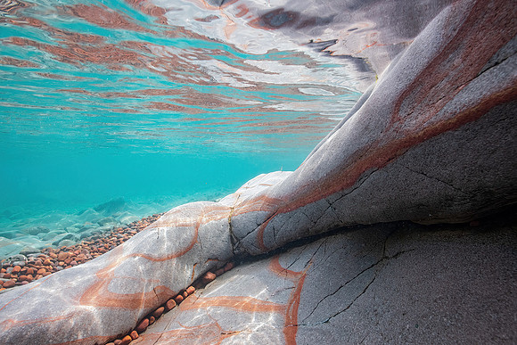 "Geologic Wonders"  Lake Superior, Copper Harbor, Michigan