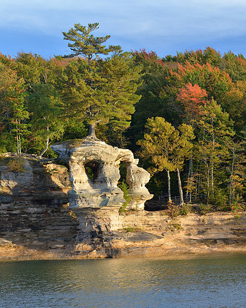 Chapel Rock Pictured Rocks National Lakeshore