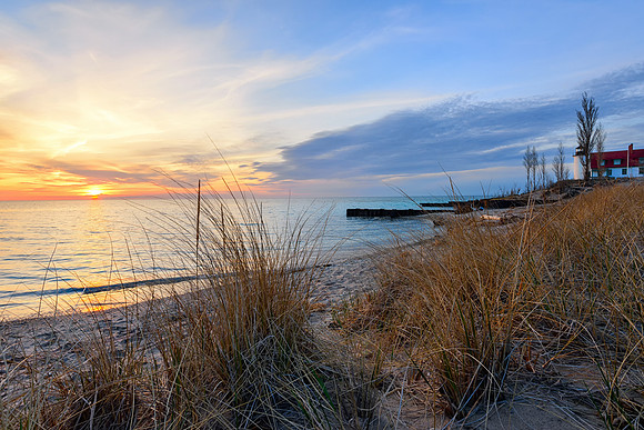 Point Betsie sunset