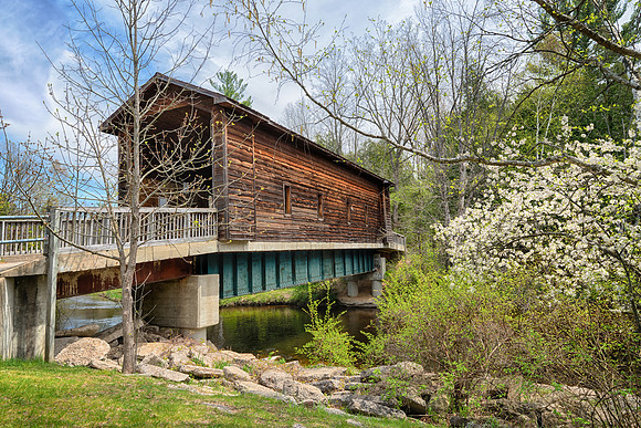 Fishers Covered Bridge - Deerfield Nature Center